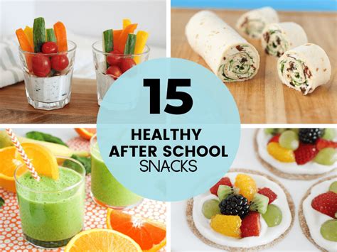 2022 best healthy afterschool snacks